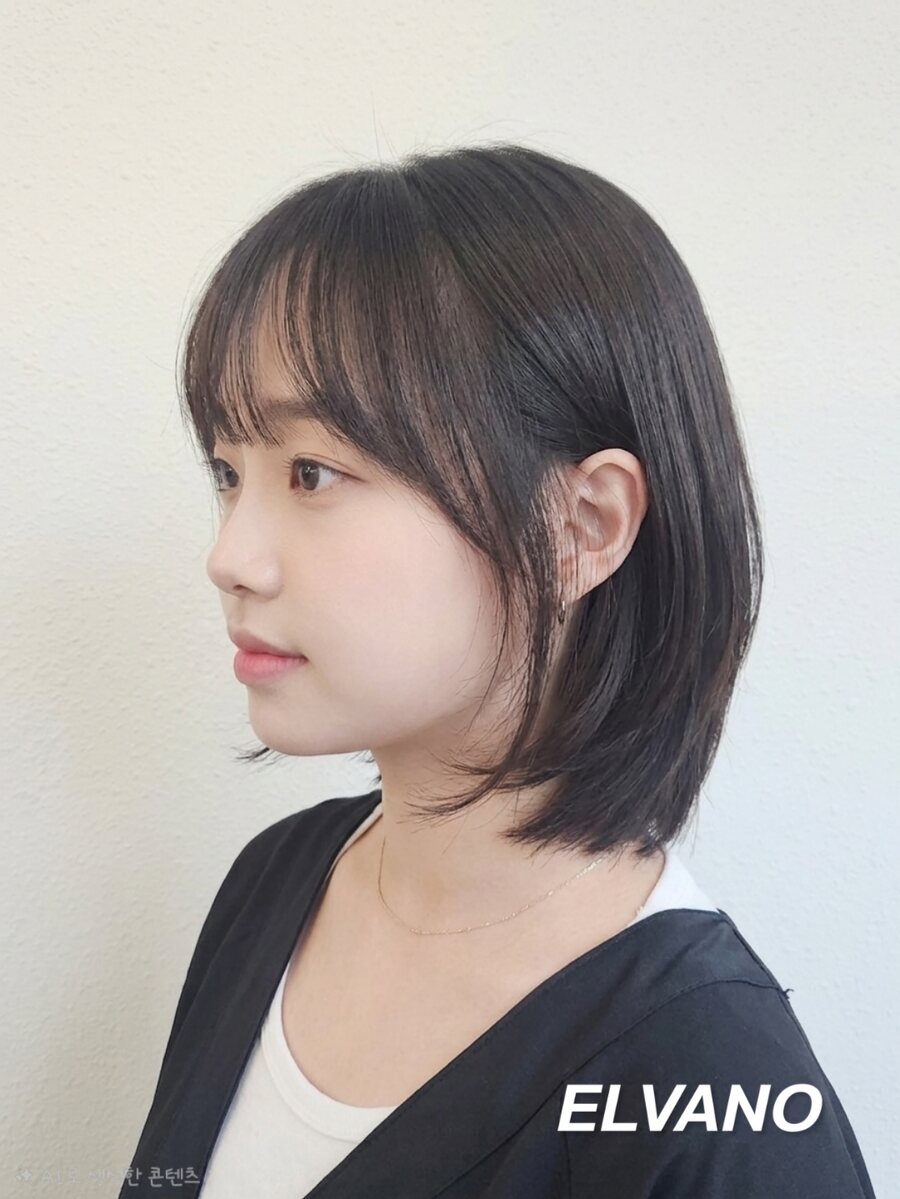 단발 레이어드컷